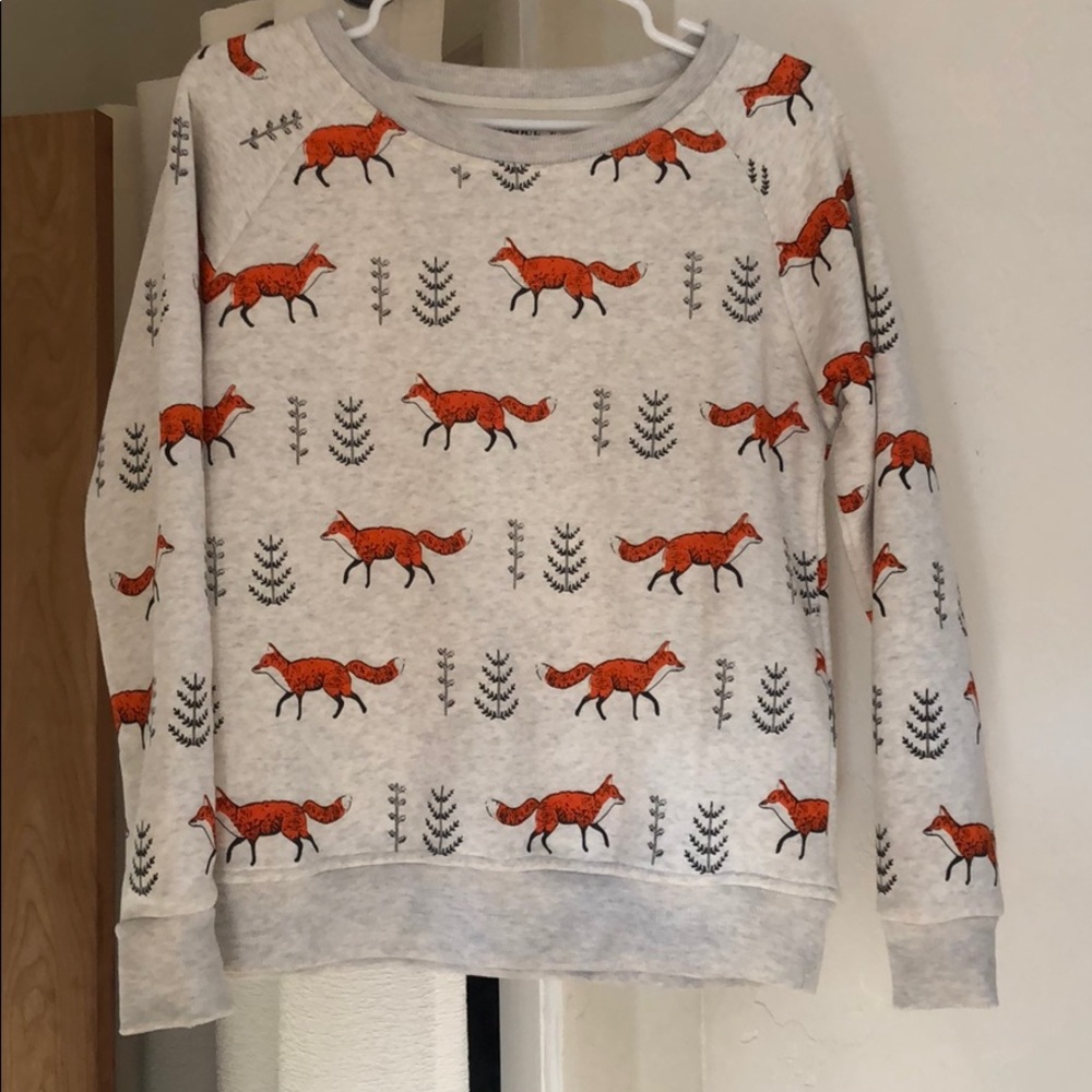 La Soul fox print sweatshirt